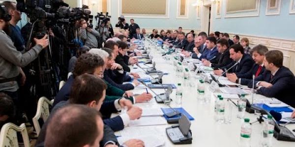 Вбудована мініатюра for Виступ Голови АМУ Київського міського голови В.Кличка на засіданні правління АМУ 21 березня 2017 року