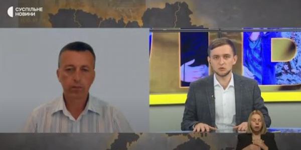 Вбудована мініатюра for Експерт АМУ з питань ЖКГ Олег Гарник в ефірі на СУСПІЛЬНЕ НОВИНИ, 5 вересня 2022 року